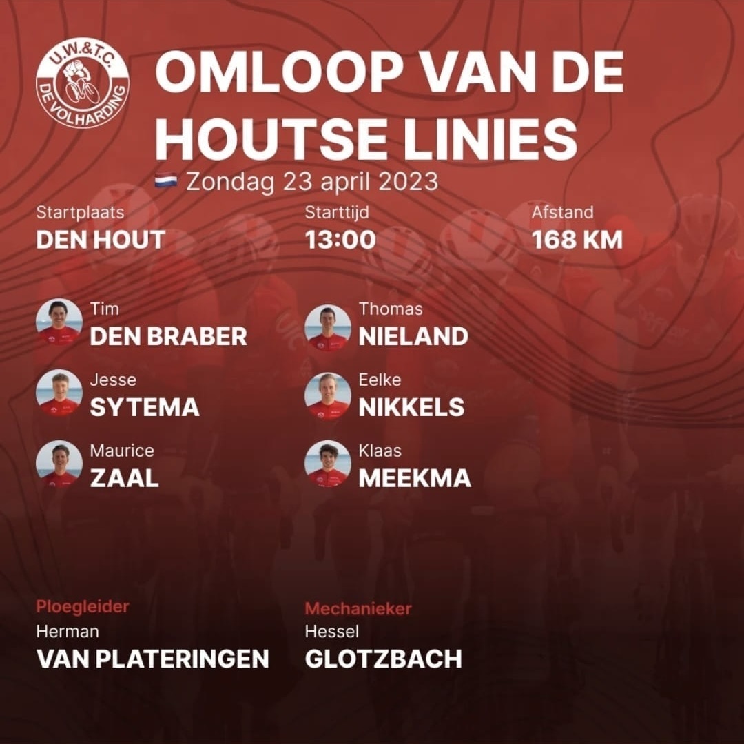Next Up Omloop van de Houtse Linies UW&TC De Volharding Next Up Omloop van de Houtse Linies UW&TC De Volharding